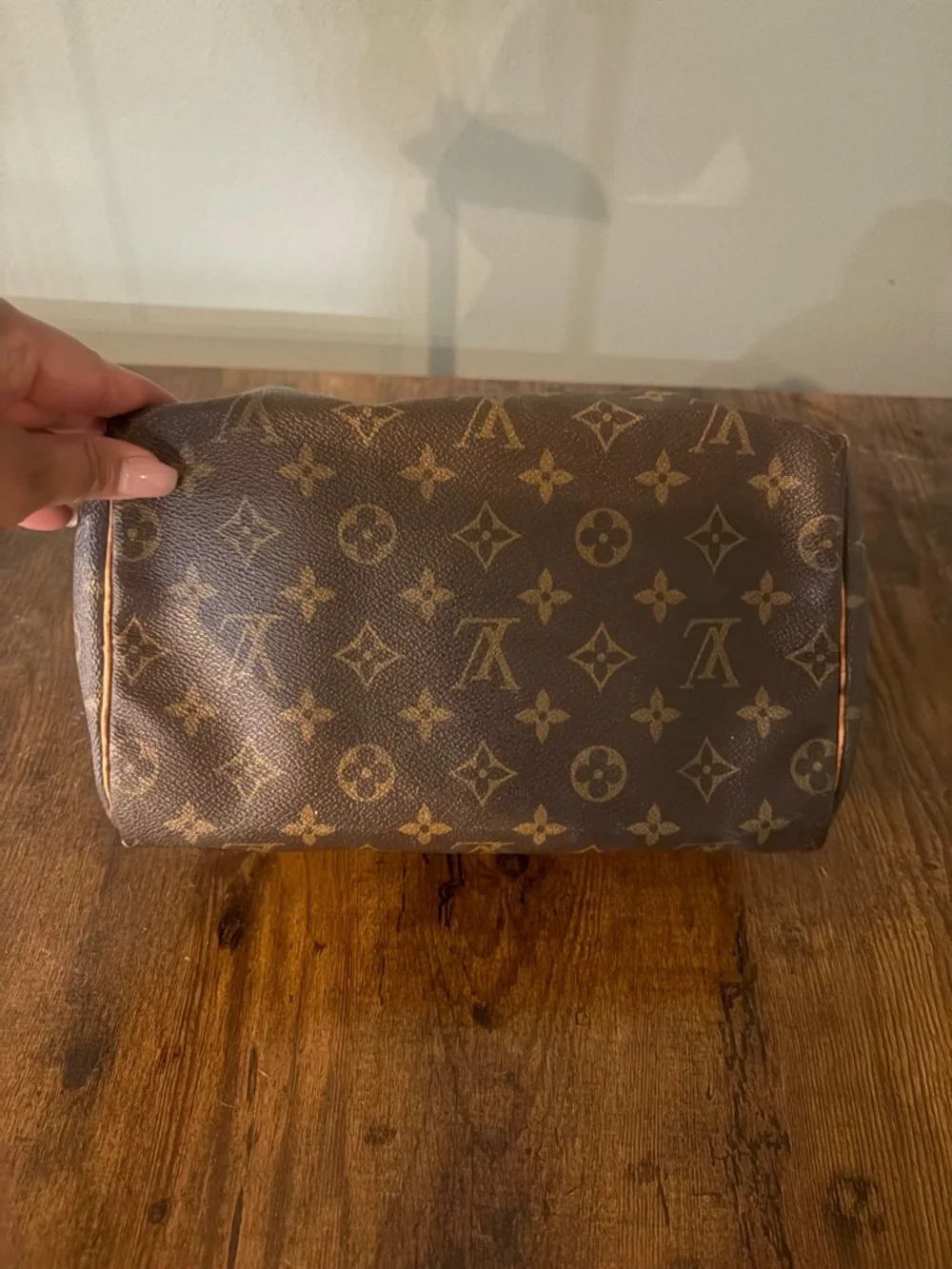 Louis Vuitton Brown Monogram Canvas Speedy 25 - Picture 4 of 8